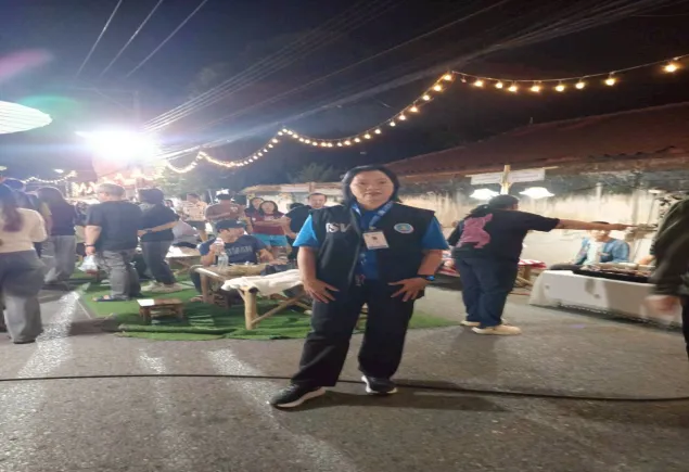 ปฏิบัติหน้าที่งานสีสันศิลป์ ถิ่นลำพูน