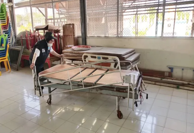 การปฏิบัติงานจิตอาสาบริการด้านสุขภาพในพื้นที่อำเภอบ้านแหลม