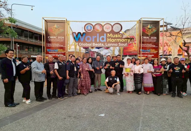 เข้าร่วมพิธีเปิดกิจกรรมเชียงใหม่เมืองเทศกาลนานาชาติ ครั้งที่ 1 ณ บริเวณประตูท่าแพ อำเภอเมือง จังหวัดเชียงใหม่