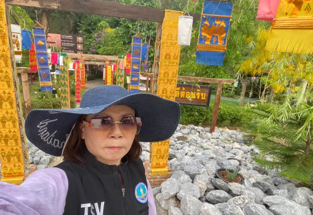 ลงพื้นที่แหล่งท่องเที่ยวน้ำพุร้อนห้วยทรายขาว อำเภอพาน จังหวัดเชียงราย โดย อสทก.เชียงราย ได้อำนวยความสะดวกและให้ข้อมูลการท่องเที่ยวปลอดภัย ในพื้นที่ให้แก่นักท่องเที่ยว