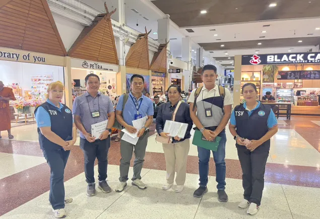 ร่วมปฎิบัติงานช่วยเหลือและอำนวยความสะดวกให้แก่นักท่องเที่ยว ณ ท่าอากาศยานฯแม่ฟ้าหลวงเชียงราย