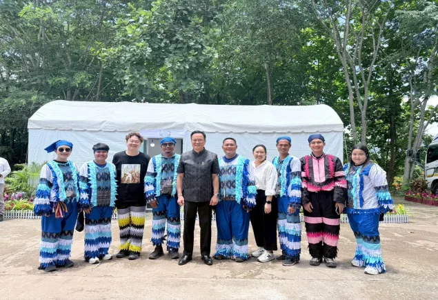 งานพิธีเปิดงานบุญหลวงและการละเล่นผีตาโขน อำเภอด่านซ้ายจังหวัดเลย