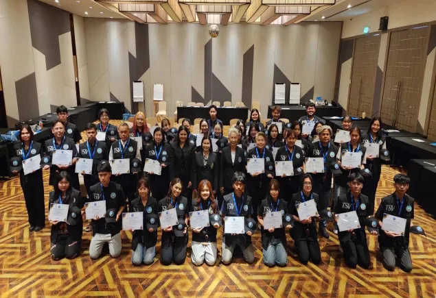 ”เสริมกำลัง อสทก. ชลบุรี รุ่นพิเศษ เปิดการอบรมพร้อมรับภารกิจด้านท่องเที่ยวและกีฬา“