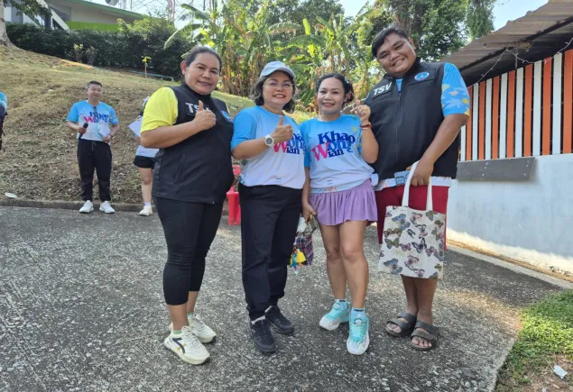 ลงพื้นที่อำนวยความสะดวกและดูแลความปลอดภัยนักท่องเที่ยวในกิจกรรม งานเดิน-วิ่งเขาวงเวียน